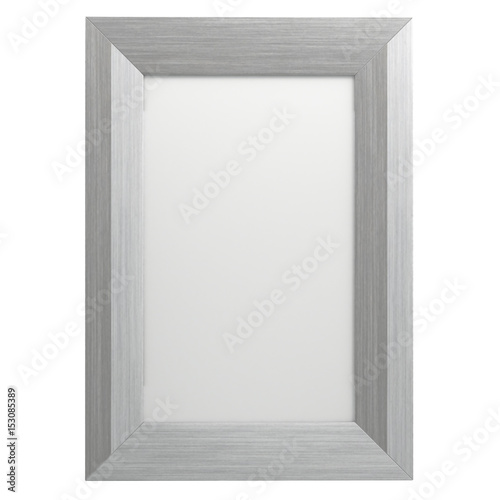 Frame Picture On Isolated White Of Background