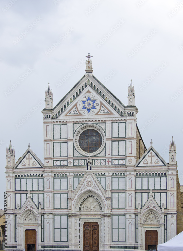 D5515 Basilica Santa Croce in Florence, Italy