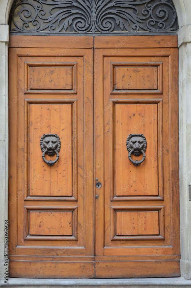 Doors of Florence, Italy