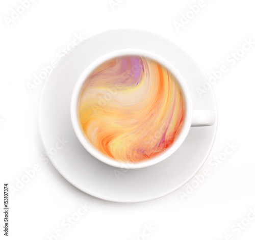 Bunter Kaffe