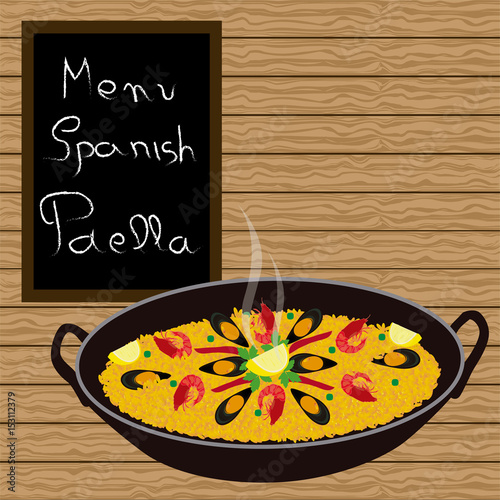 Menu - Spanish Paella