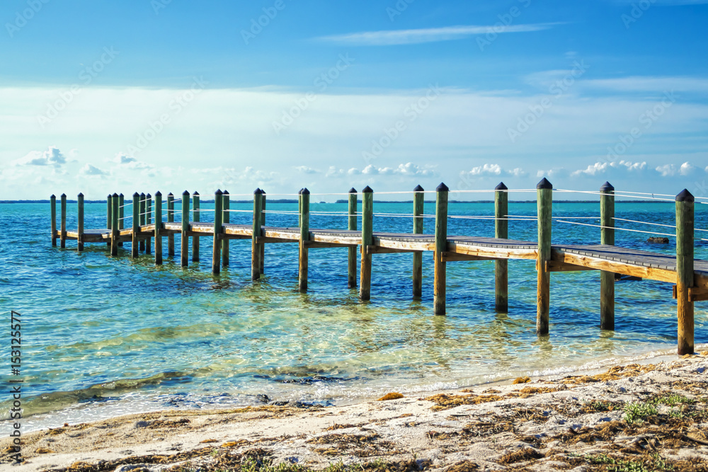 Florida Keys dock Florida Keys dock