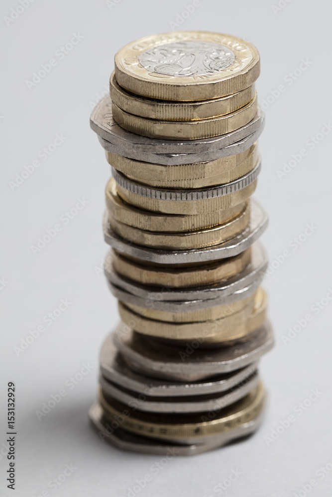 Collection of British sterling coin Collection of British sterling coin
