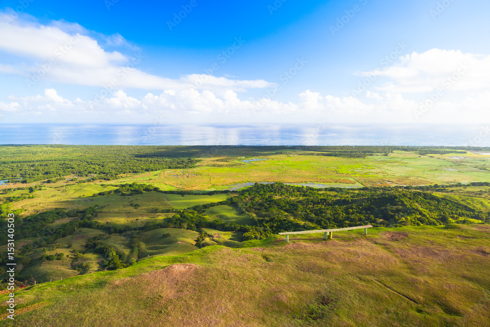 Naklejka premium Nature of Dominican Republic
