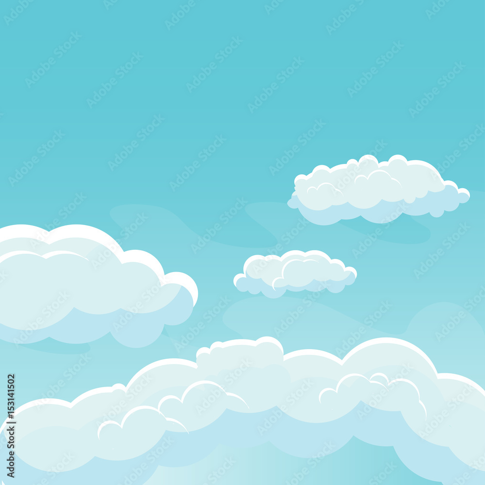 Background sky with clouds