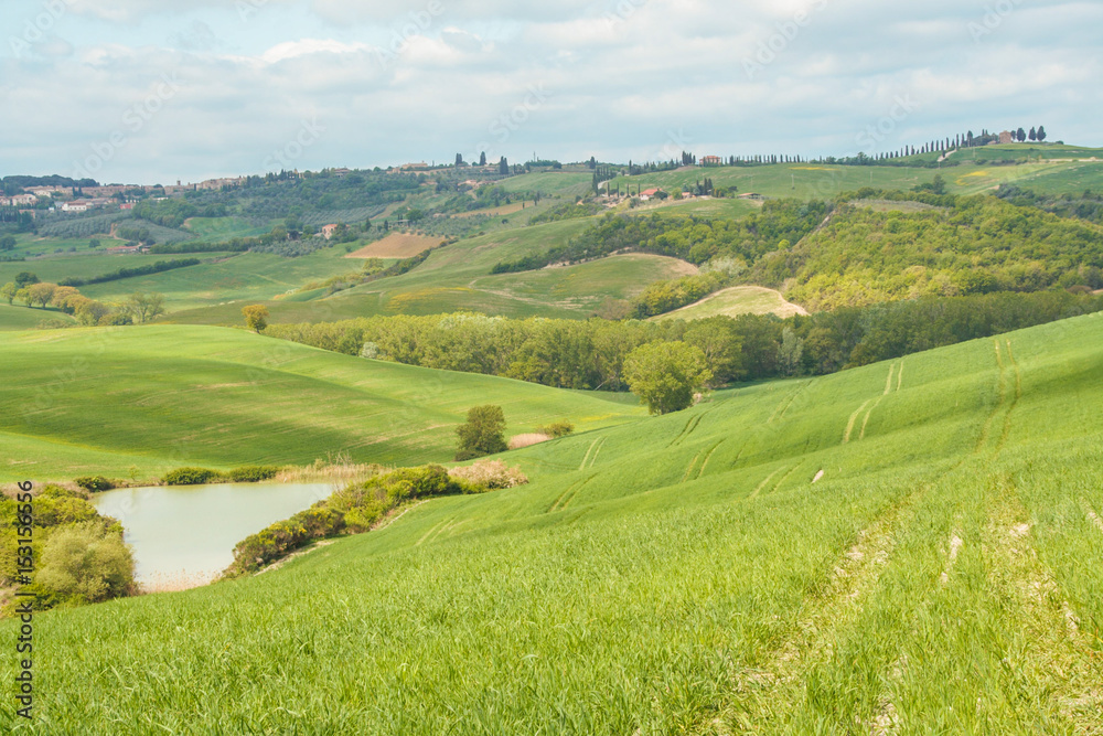 Landscape of Val d'Orcia