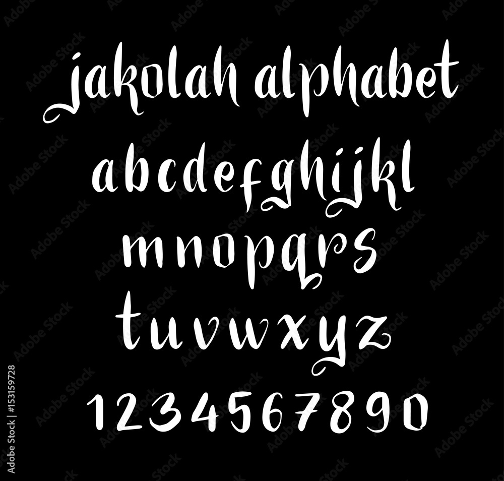 Jakolah vector alphabet lowercase characters. Good use for logotype, cover title, poster title, letterhead, body text, or any design you want. Easy to use, edit or change color. Jakolah vector alphabet lowercase characters. Good use for logotype, cover title, poster title, letterhead, body text, or any design you want. Easy to use, edit or change color.