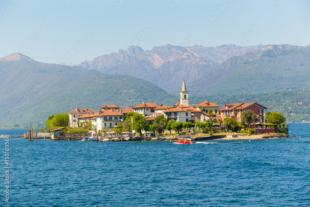 Lake Maggiore Fishermen Island, Stresa italy