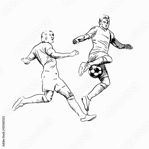 Soccer player.