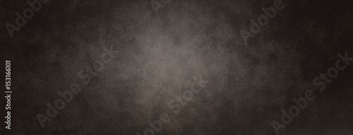 large black background  vintage distressed grunge textured border with soft spotlight center with copyspace