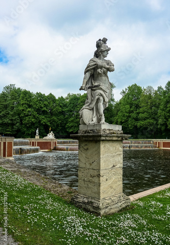 Statue at a famous Bavarian park