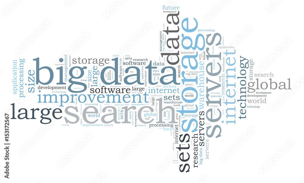 Big data word cloud Big data word cloud
