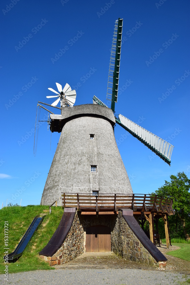Holländermühle in Exter StockFoto Adobe Stock