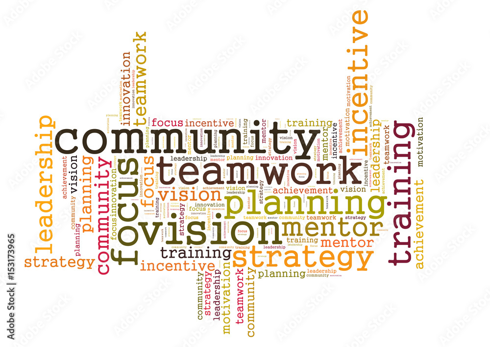 COMMUNITY word cloud