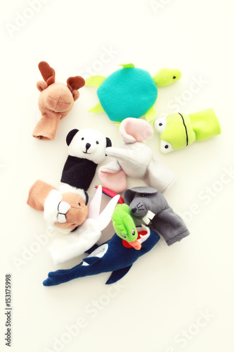 Finger puppets group