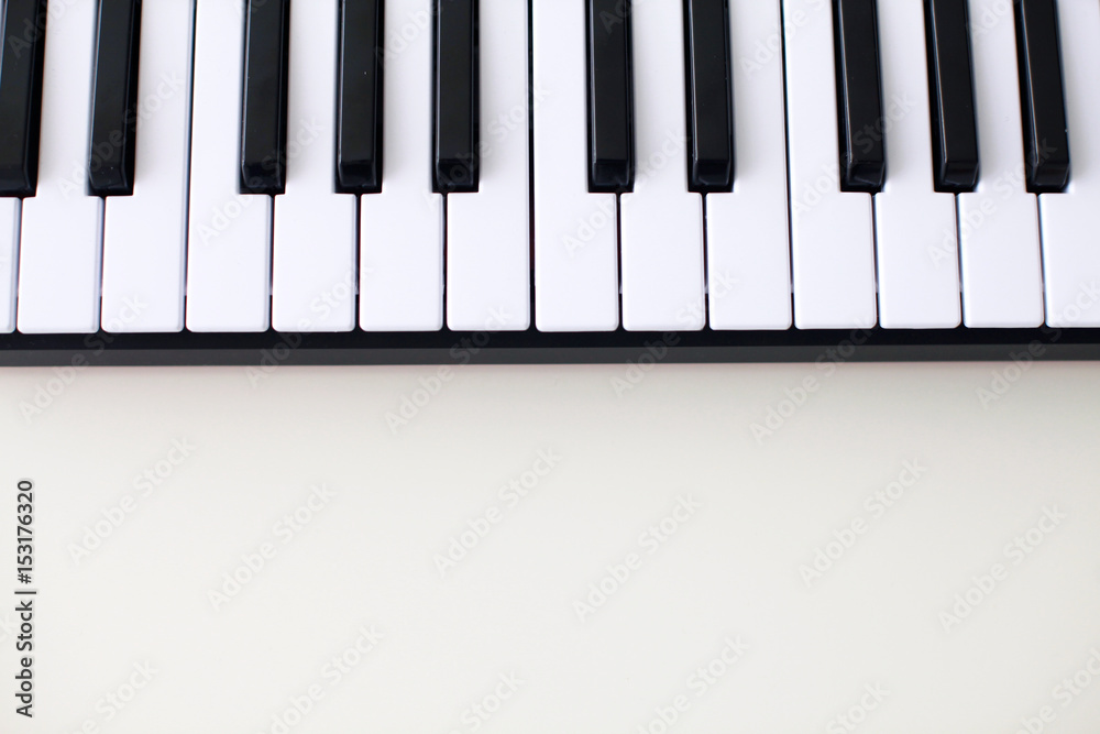 Piano keyboard minimalistic Piano keyboard minimalistic