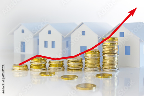Fotografía Steigende Preise für Immobilien