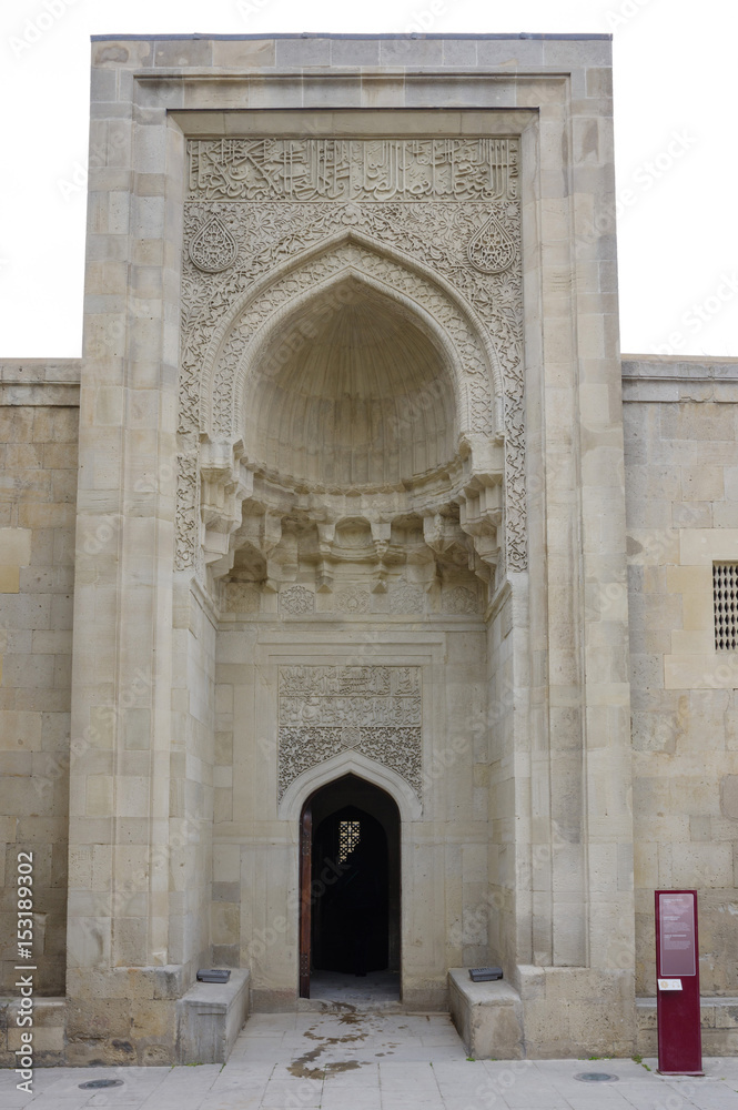 Burial-vault of Shirvanshahs in Shirvanshahs palace. Icheri sheher (Old Town) of Baku