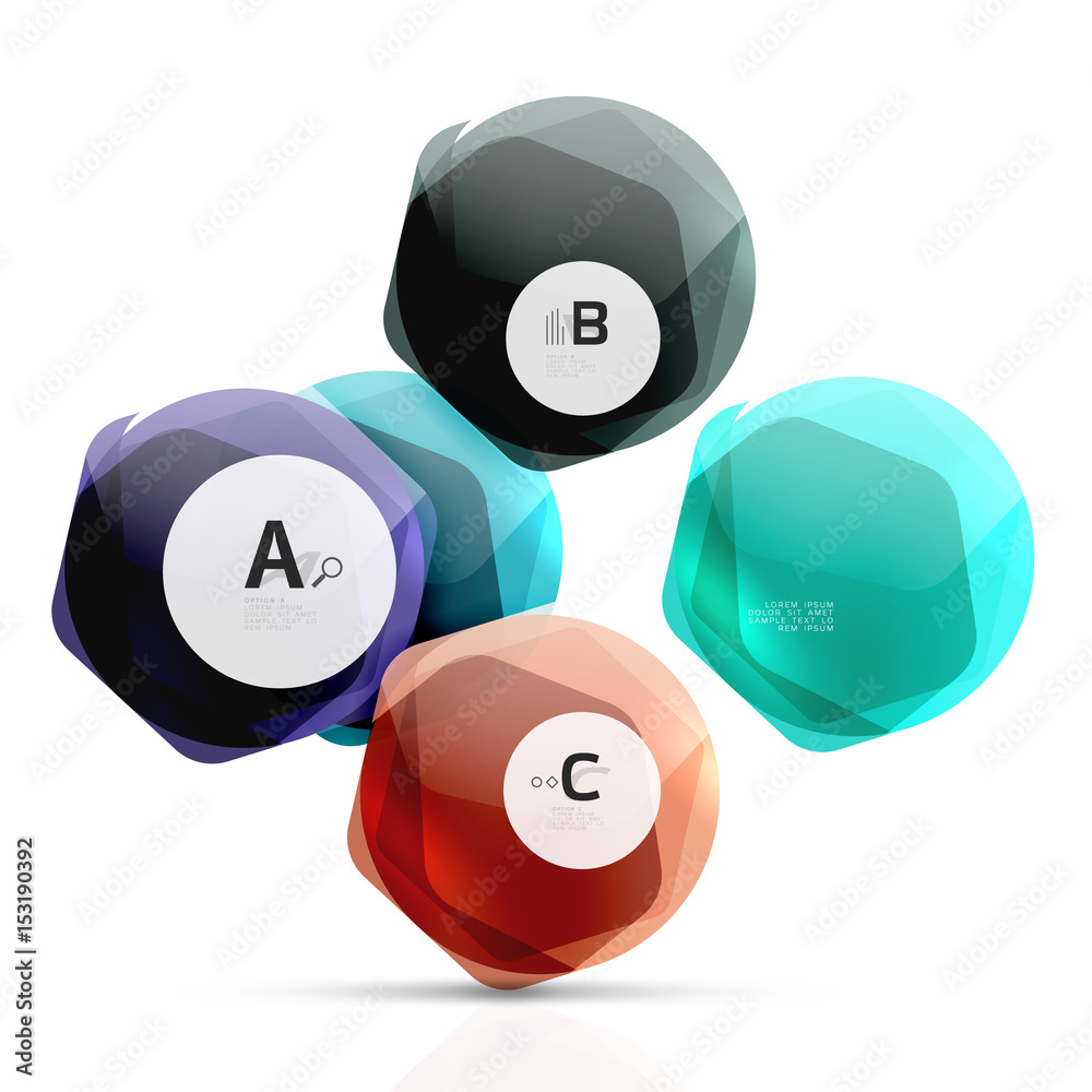 Glass modern geometrical hexagon abstract background Glass modern geometrical hexagon abstract background