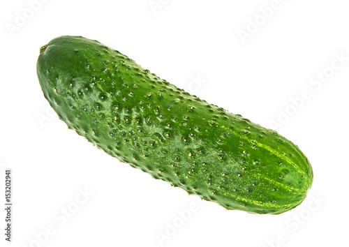 Cucumber isolated on white background