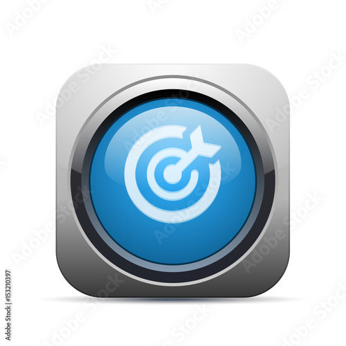 Square Push-Button - Vector