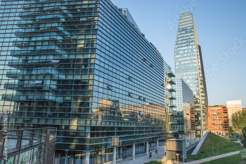 Obraz na plátne May 2017 - View of Diamante (Diamond) Tower, inside Porta Nuova Area in Milan,