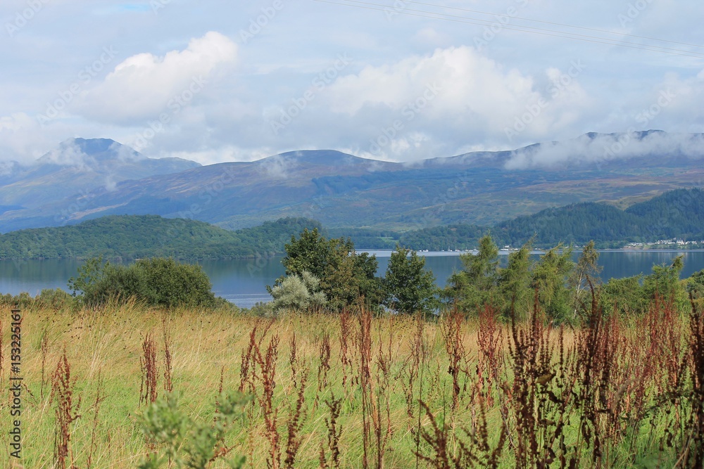 loch lomond view across Loch of where highlands meet lowlands stock, photo, photograph, image, picture, loch lomond view across Loch of where highlands meet lowlands stock, photo, photograph, image, picture,