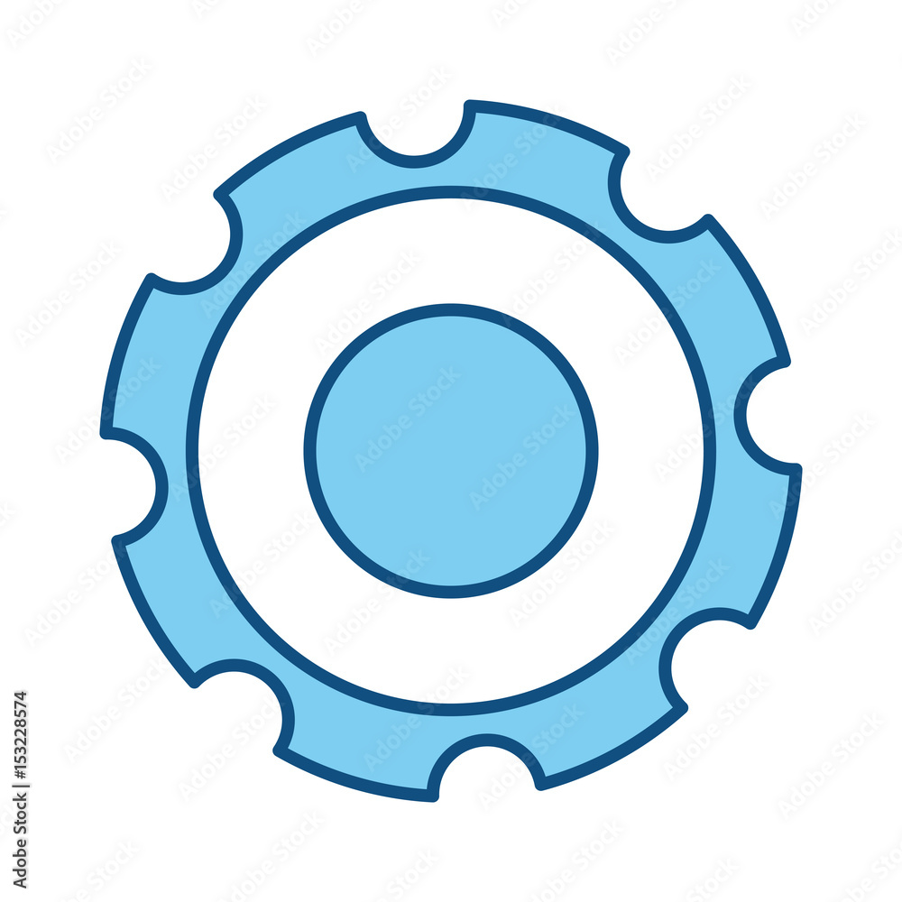 Gear machinery piece icon vector illustration graphic design Gear machinery piece icon vector illustration graphic design