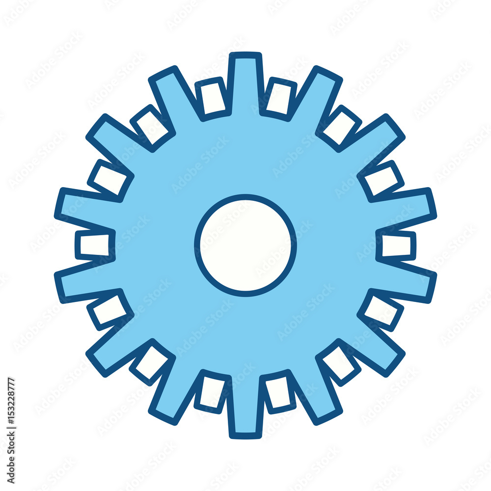 Gear machinery piece icon vector illustration graphic design Gear machinery piece icon vector illustration graphic design