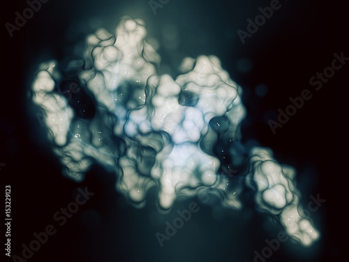 B-cell activating factor (BAFF, extracellular domain fragment) protein. Cytokine that acts as B cell activator. Target of the monoclonal antibody drug belimumab.  photo