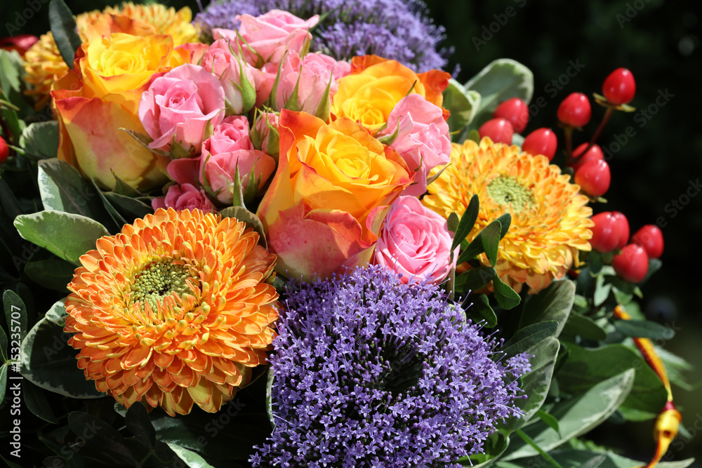 Naklejka premium Blumenstrauß