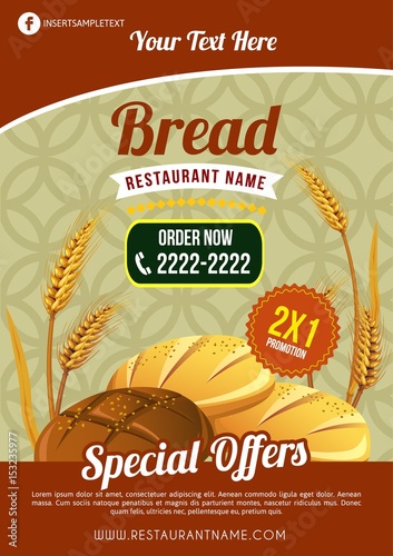 bread template