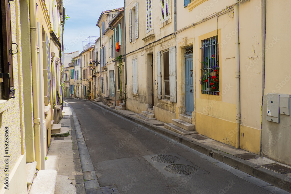 France,Arles, Street scene.
