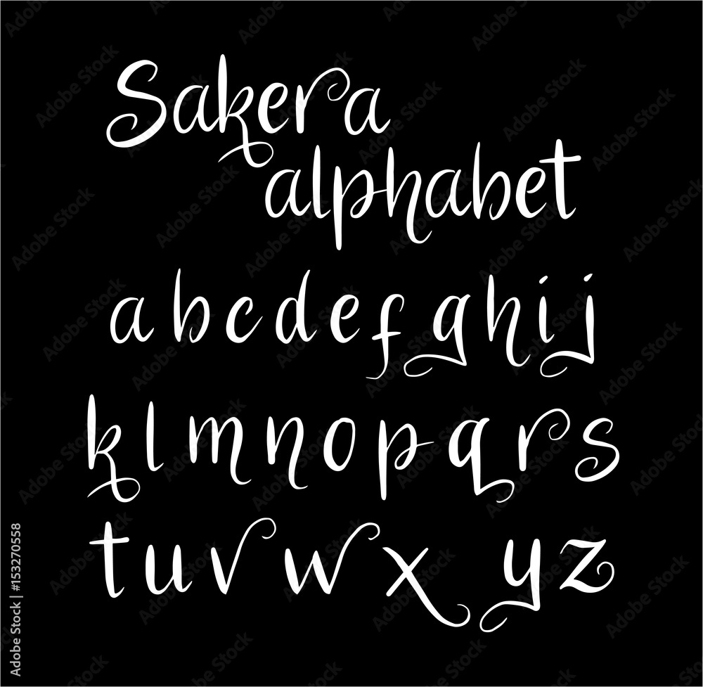 Sakera vector alphabet lowercase characters. Good use for logotype, cover title, poster title, letterhead, body text, or any design you want. Easy to use, edit or change color. Sakera vector alphabet lowercase characters. Good use for logotype, cover title, poster title, letterhead, body text, or any design you want. Easy to use, edit or change color.