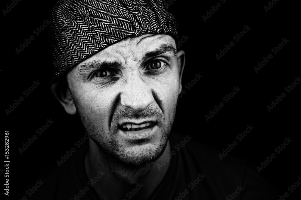 Man in grey cap Man in grey cap