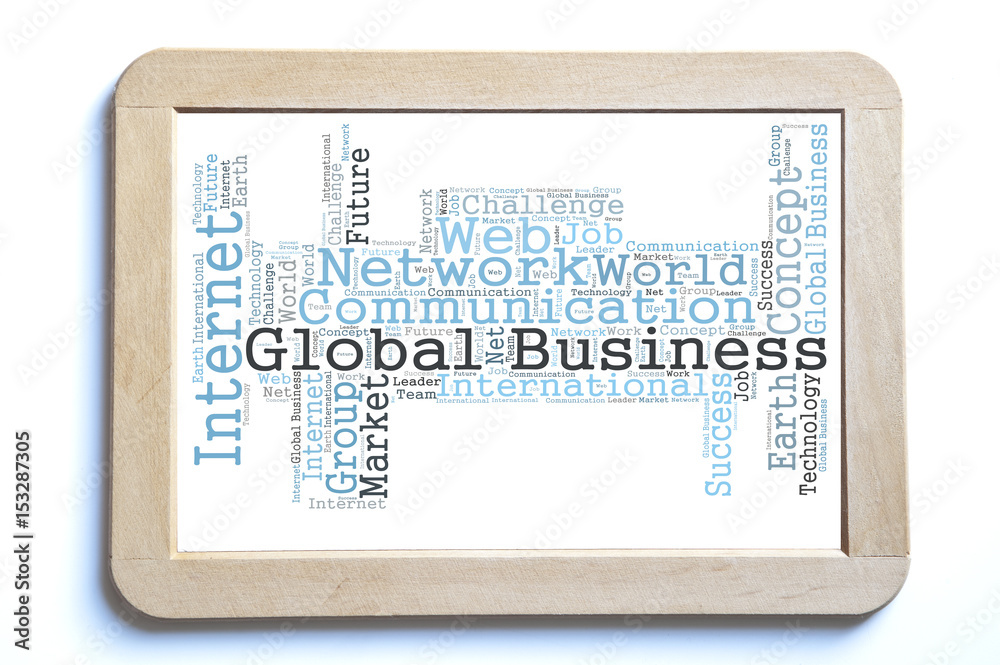 Global Business word cloud Global Business word cloud