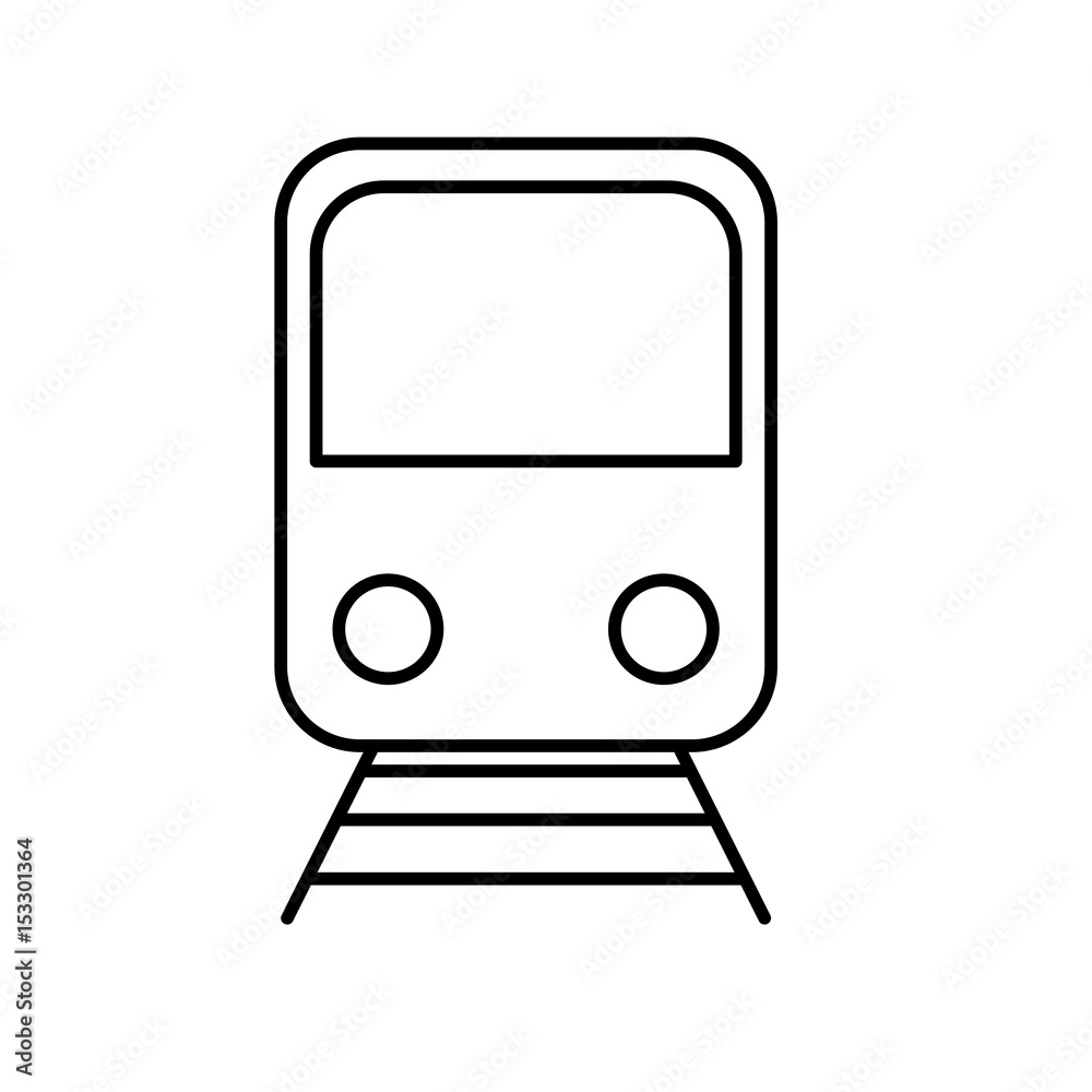 train vehicle icon over white background. vector illustration train vehicle icon over white background. vector illustration