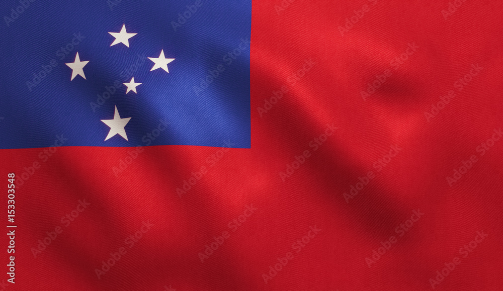 Samoa Flag Samoa Flag