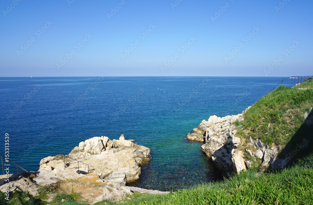 Beautiful adriatic sea in Rovinj,Croatia Beautiful adriatic sea in Rovinj,Croatia