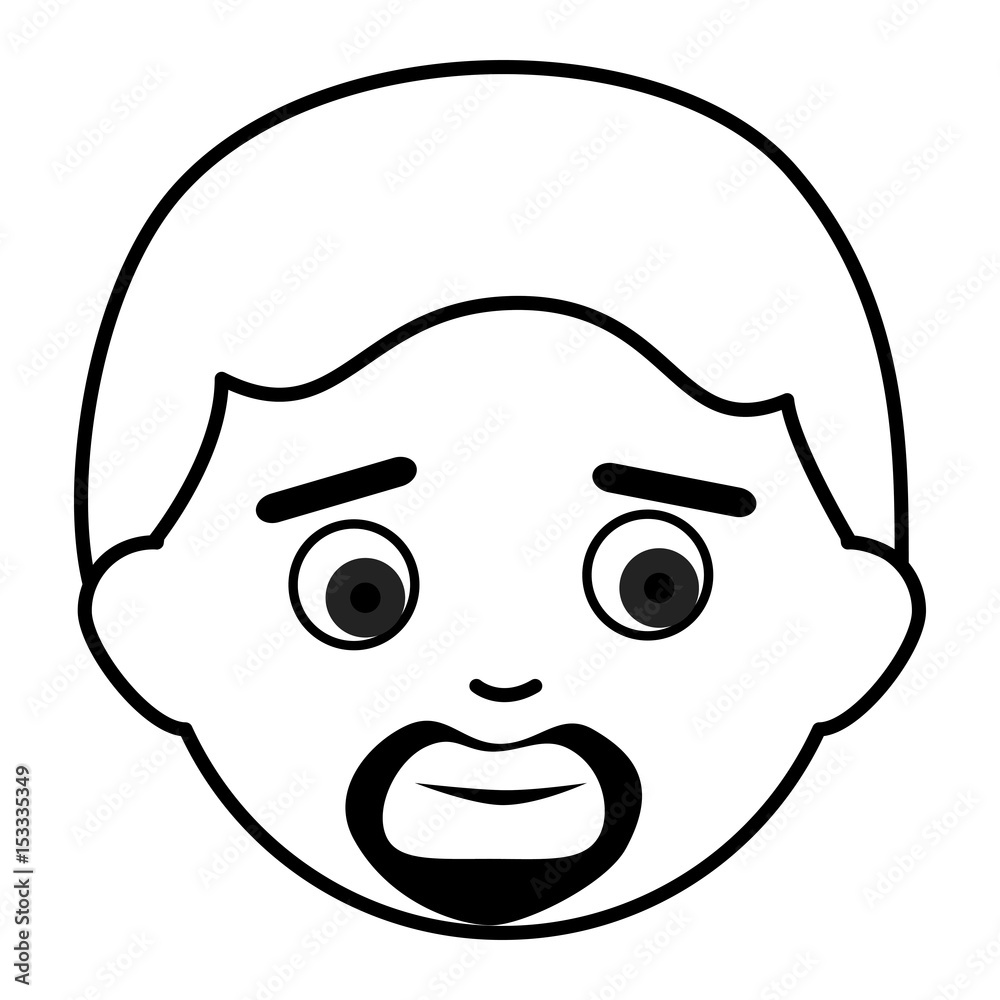 young man head avatar vector illustration design young man head avatar vector illustration design