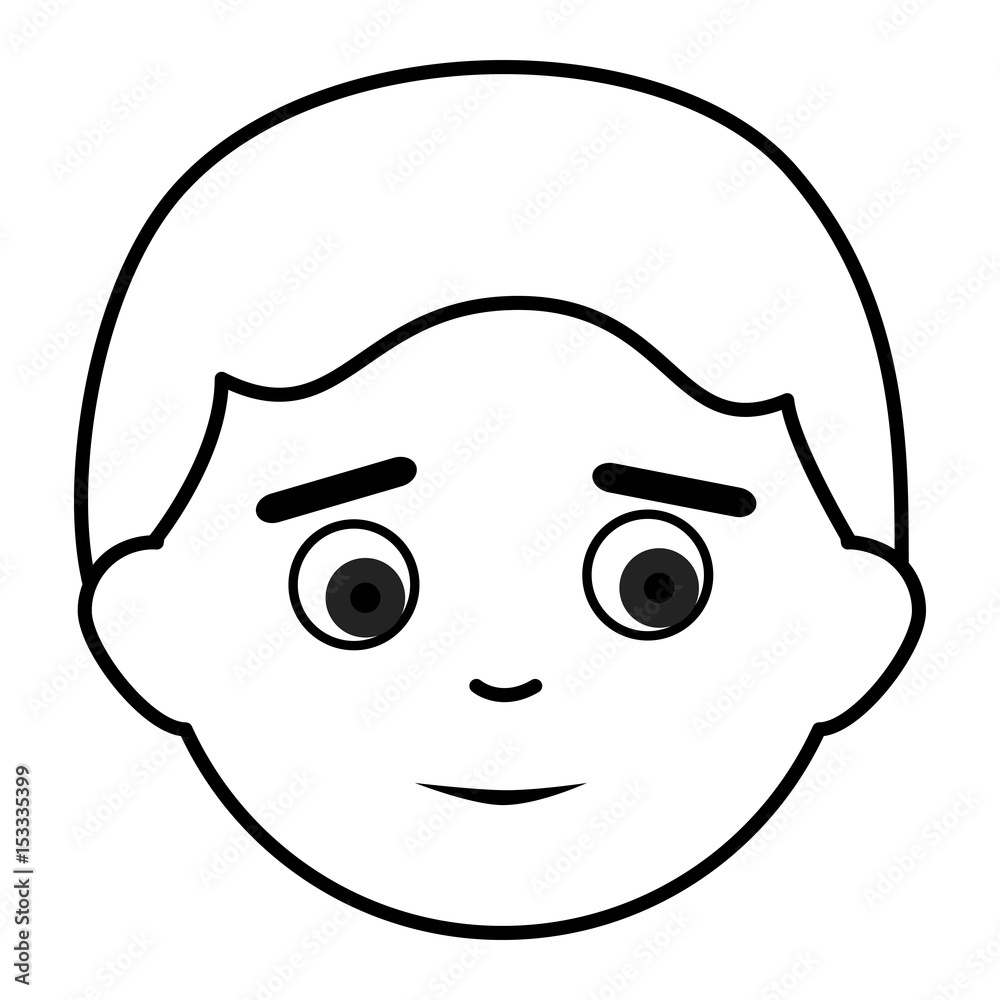 young man head avatar vector illustration design young man head avatar vector illustration design