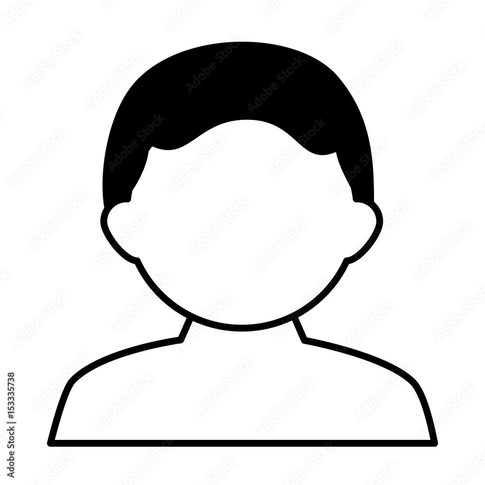 young man shirtless avatar character vector illustration design young man shirtless avatar character vector illustration design