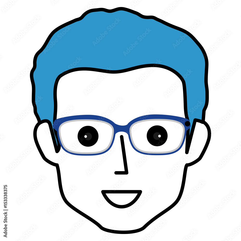 young man head avatar vector illustration design young man head avatar vector illustration design