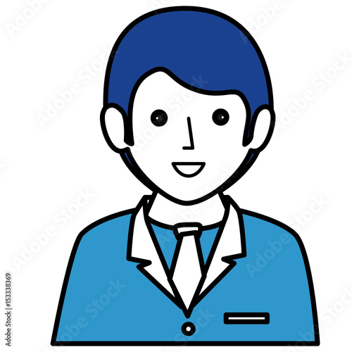 businessman worker isolated icon vector illustration design © Gstudio