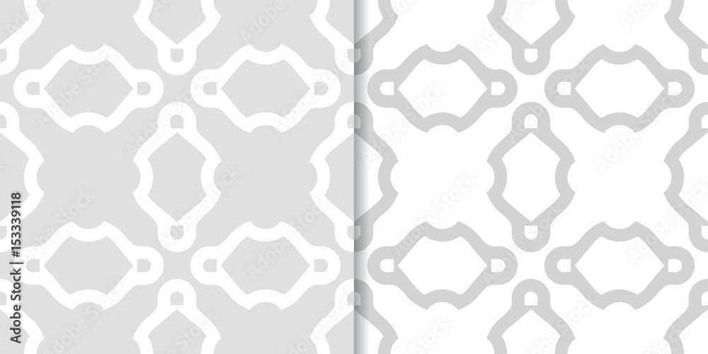 Fototapeta premium Abstract decorative seamless pattern