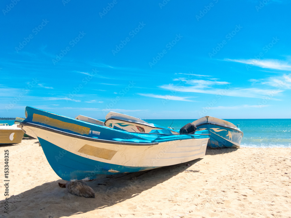 Beach and beautiful tropical sea.