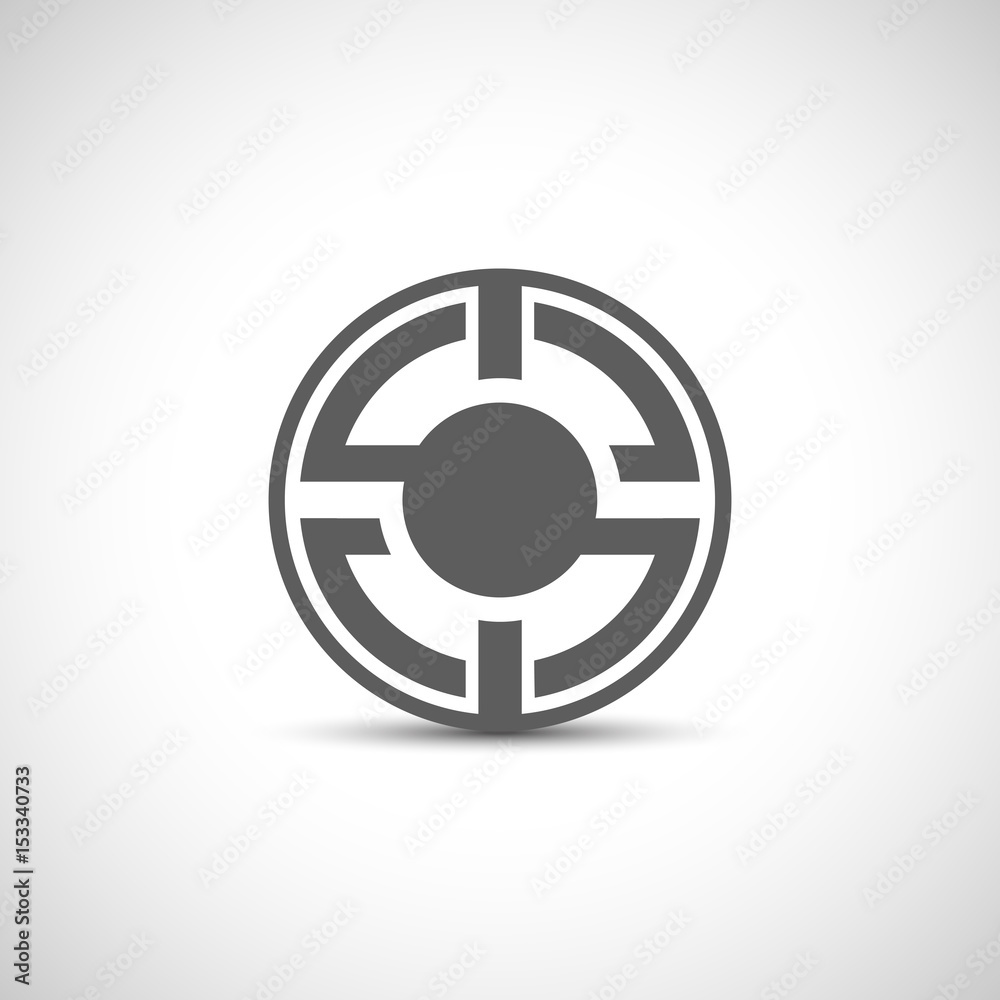 Abstract company symbol. Logo design template. Abstract company symbol. Logo design template.