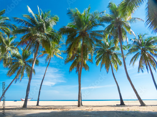 Beach and beautiful tropical sea.