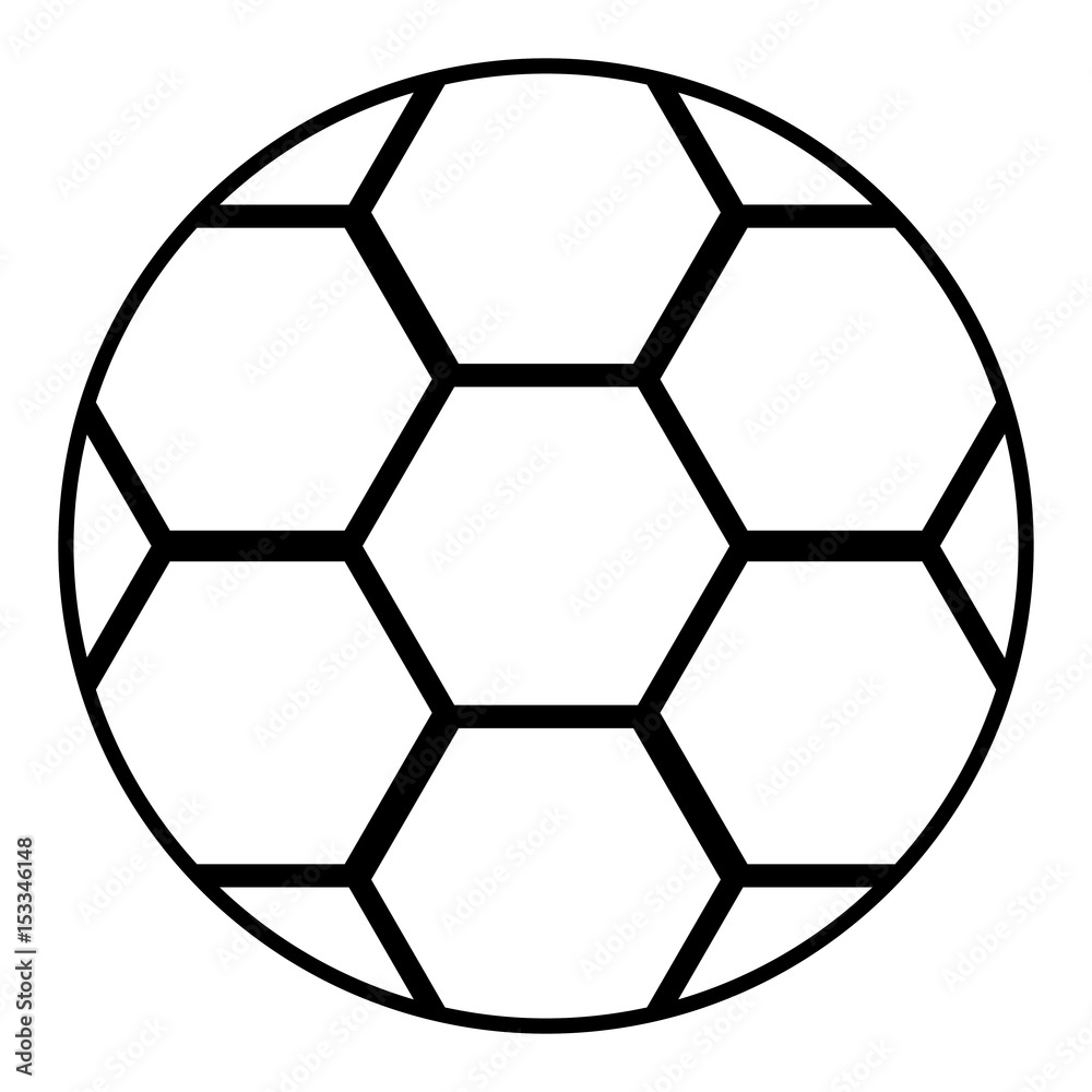 soccer balloon isolated icon vector illustration design soccer balloon isolated icon vector illustration design