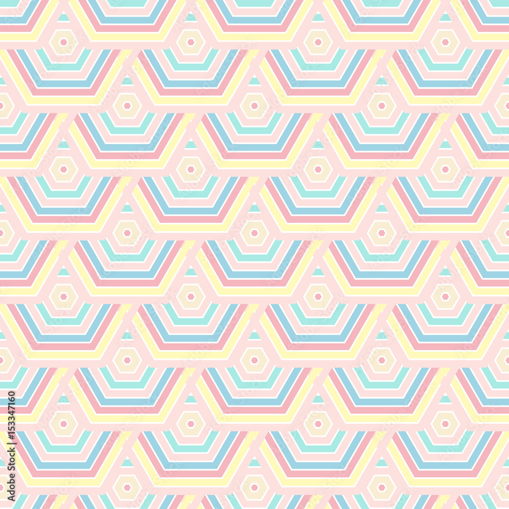 Abstract geometric background. Seamless pattern